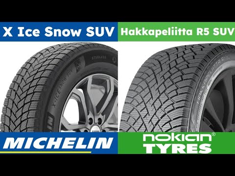 Michelin X Ice Snow SUV vs Nokian Hakkapeliitta R5 SUV