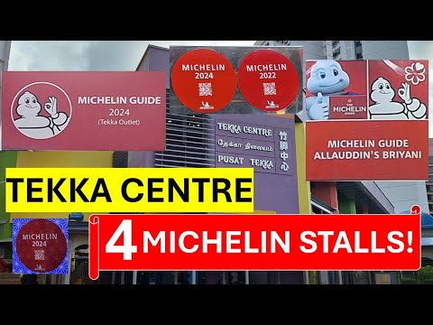 4 MICHELIN GUIDE STALLS AT TEKKA CENTRE IN LITTLE INDIA! #michelin #michelinguide #food #sg #hawker