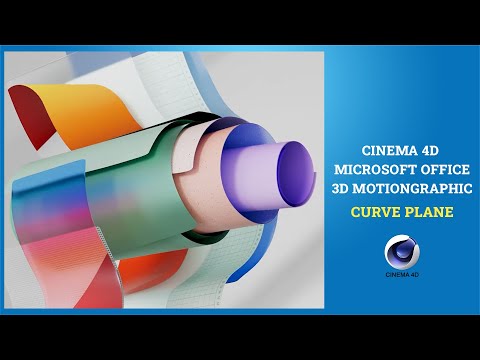 HOW TO CREATE Microsoft Office 360 UI  #microsoftdesigner  #Microsoft365 #Cinema4D #MotionGraphic