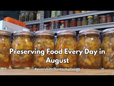 Canning, Freezing, and Drying Food Every Day ~ #everybitcountschallenge