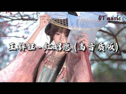 王梓钰 - 红昭愿 (高音质版)『何年东君迟来久 细数银丝鬓上逢，恐有街头胭脂色 柳絮沾白雪沾红。』【动态歌词MV】