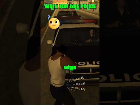 Police GTA San Andreas fear CJ #gtasanandreas #gta #gtasan