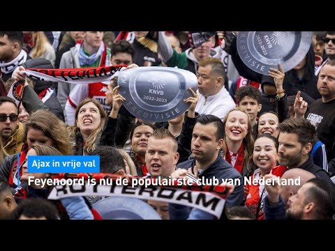 ⚽️ Feyenoord is nu populairste club van Nederland, Ajax in vrije val...🫣 | Hart van Nederland