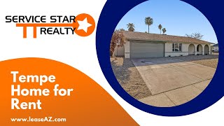 Tempe Homes for Rent 3BR/2BA by Tempe Property Management | Service Star Realty