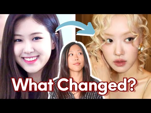 "How do I fix my Low-Set Eyebrows?" Answer explained through Rosé's Style Evolution.