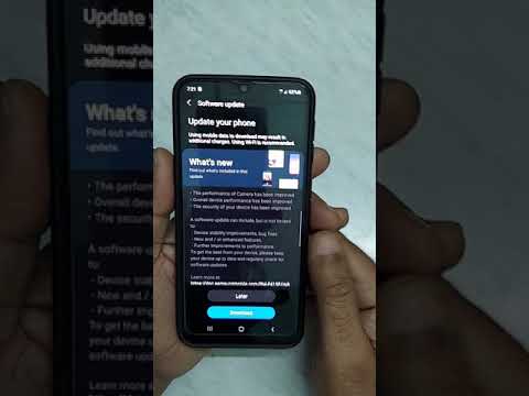 Samsung F41 new update one ui 3.1 rollout #shorts