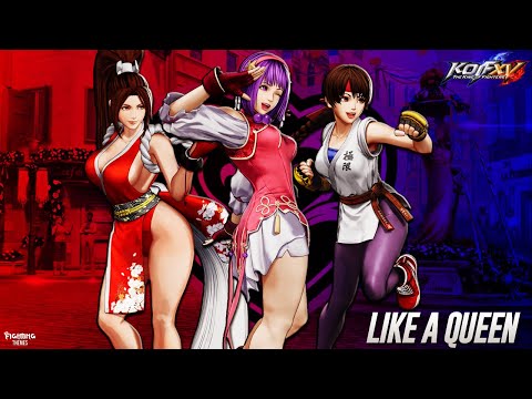 KOF XV OST - Like A Queen (Team Super Heroine Theme)