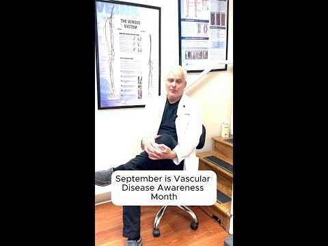 September is Vascular Disease Awareness Month