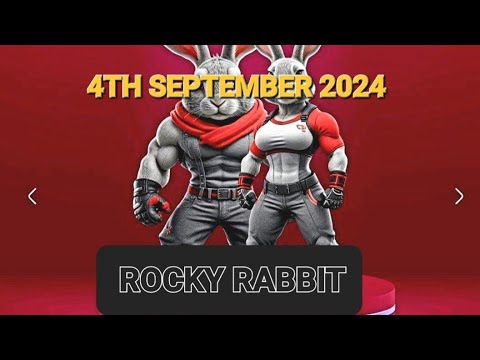 4 September 2024|| HOW TO COMPLETE THE ROCKY RABBIT DAILY COMBO||  ENIGMA|| EGGS DAILY COMBO|