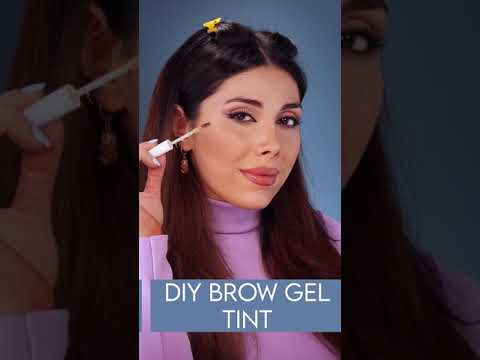 Brow gel tint DIY ( Easy and quick DIY)-How to make BROW GEL (aloe Vera)