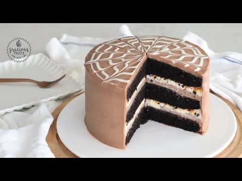 This cake is more than just a chocolate cake | Amazing Moist Tuxedo Cake Recipe