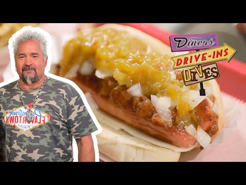 Guy Fieri Heads Back to *Bodacious* Hot Dog Food Truck | Diners, Drive-Ins and Dives | Food Network