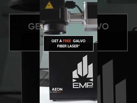 Get a Free EMP Fiber Laser OR $1200 off when you purchase an in stock Aeon Mira9 100W CO2 Laser! 🤯