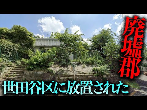 世田谷区の住宅街に30年以上塩漬けされた謎の廃墟群を調査する【都市伝説】