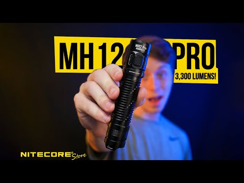 The most cutting-edge flashlight yet! | Nitecore MH12 Pro 3300 Lumen Flashlight