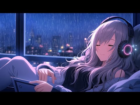 3 Hours Relaxing Sleep Music with Rain Sounds - Relax The Brain And Sleep, Calm Your Mind