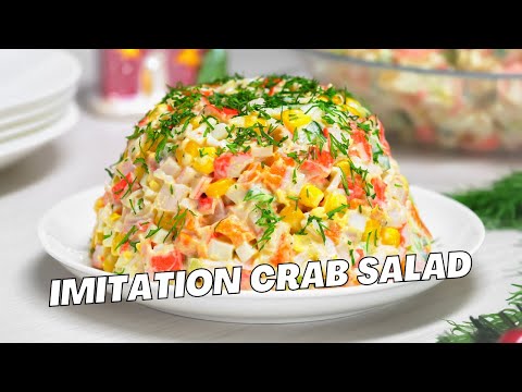 Crab Salad with Imitation Crab | Surimi Salad | Imitation Crab Salad Recipe by Always Yummy!