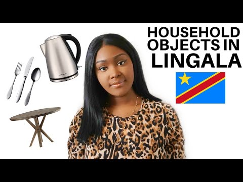 LEARN LINGALA - HOUSEHOLD OBJECTS