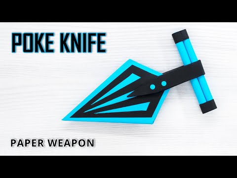 Crafting a DIY Japanese Poke Knife for Cosplay - Ninja Weapon Tutorial