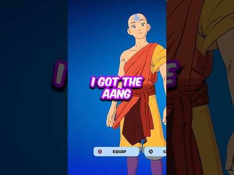 How To Get The AANG Skin In Fortnite For FREE! #fortnite #shorts #vbucks