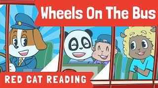 Wheels On The Bus | Nursery Rhymes | Kids Songs | Made by Red Cat Reading