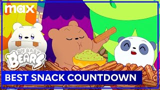 10 Best Snacks Countdown ﻿| ﻿We Baby Bears | Max Family