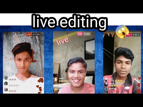 Reels Viral Live Stream Video Editing Tutorial | Instagram reels new trend | Reels Viral Live Stream