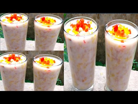 Aval Milk Recipe |😋ഈ പൊള്ളുന്ന ചൂടിന് ഇതിൽ ഒരൊറ്റ ഗ്ലാസ് മതിയാകും👌How to make Avil Milk |Easy Recipe