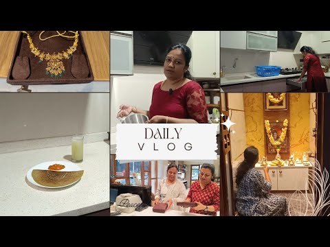 VLOG || ಮತ್ತೆ ಗೋಲ್ಡ್ ಶಾಪಿಂಗ್ 🙄 || ಏನ್ ತೊಗೊಂಡೇ 🤔 || Pesaratu recipe 🙂 || Gold shopping details ✨