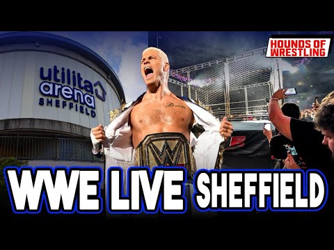 #WWE Live - Sheffield Arena Vlog