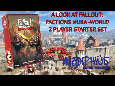 A Look at Fallout Factions Battle for Nuka-World: Modiphius Entertainment