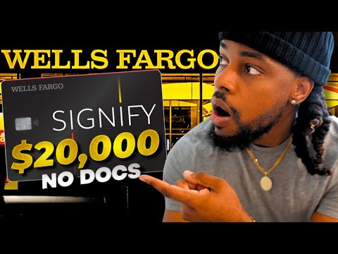 $20,000 Wells Fargo Business Credit Card (NO DOCS) - 0% APR