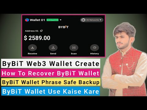 ByBiT Web3 Wallet Create Kaise Kare ⭐| ByBiT Wallet Recover Kaise Karein🔰 | ByBiT Wallet Tutorial ✅