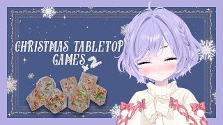 【Solo Tabletop Games】Two Christmas Tabletop Games!