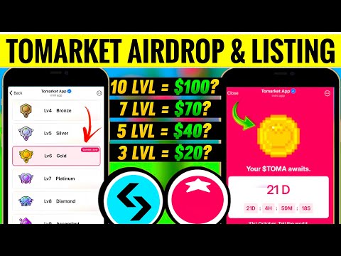 Tomarket Airdrop & Listing Confirm | Tomarket Token Price | $TOMA TOKEN