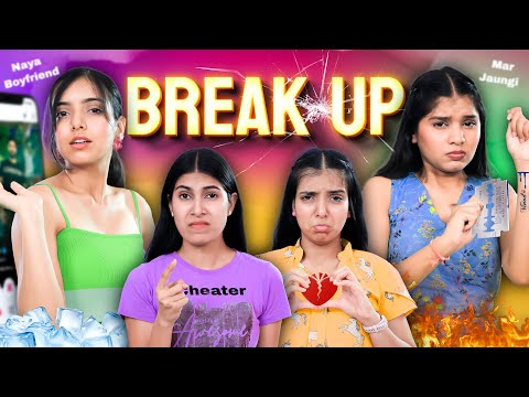 GIRLS during BREAK UP - 13 Types of People | Girlfriend vs Boyfriend | Anaysa