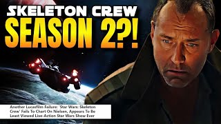 Star Wars "Skeleton Crew" Season Two... SERIOUSLY?! Should Disney REALLY Support This FLOP Again?!