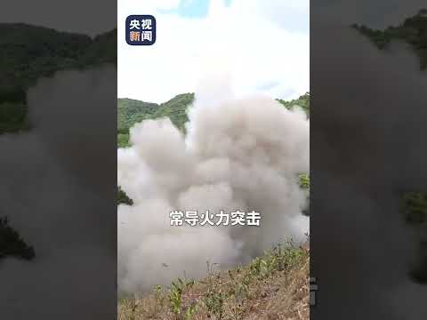 中国东部战区火箭军部队实战射击演训