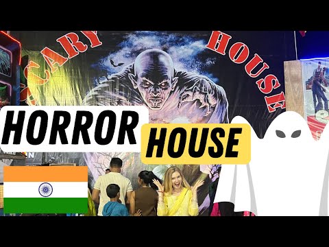 A HORROR HOUSE IN INDIA - my SCARIEST experience at MYSORE EXHIBITION! ▹JenniJi