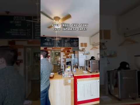 Tiny Cute Japanese Cafe in Burnaby BC | Cute Cafes in Metro Vancouver Pt. 4 #shorts