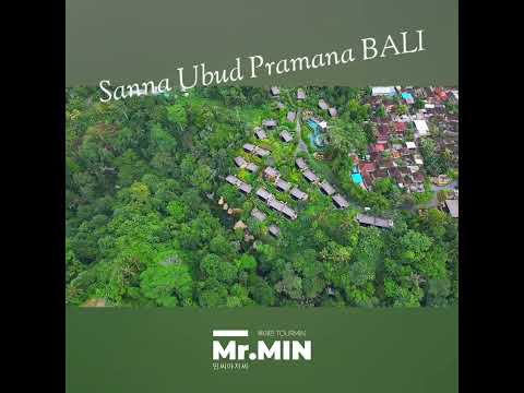 우붓 시내에서 7km 시내권 정글뷰 풀빌라 산나 우붓 풀빌라 Sanna ubud pool villa. #투어민 #tourmin