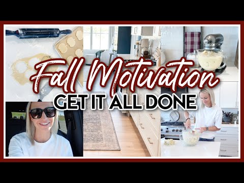 FALL GET IT ALL DONE 2024 | PRODUCTIVE DAY IN THE LIFE