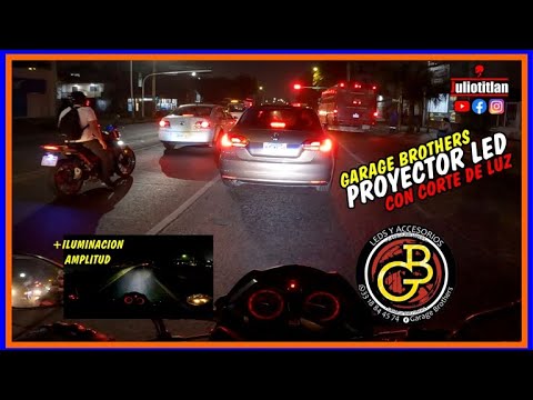 @GARAGEBROTHERS- PROYECTOR LED CON CORTTE DE LUZ ... JULIOTITLAN ...