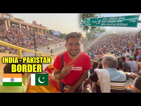 Part-8 🔥Adventure Bike Trip to Leh Ladakh | Wagah-Attari Border Ceremony #TheGeekIndia #KannadaVlog