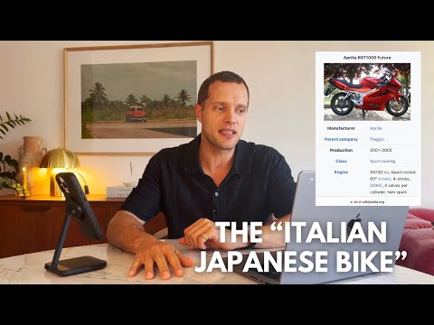 The Aprilia Tuono 660 and Foreign Trips on Old Bikes