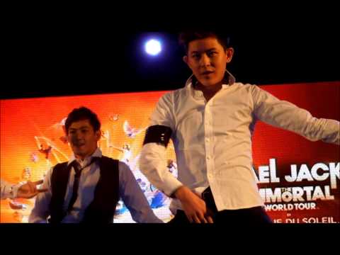 20130331 太陽劇團Michael Jackson Immortal Tour嘉年華 LOLLIPOP F 表演全紀錄