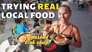 Eating With The Locals! The BEST Street Food Tour Hanoi 🇻🇳