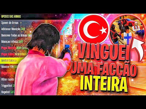 A GRANDE VINGANÇ4 M4TEI UMA FACÇAO INTEIRA NAO RESTOU NINGUEM GTA RP