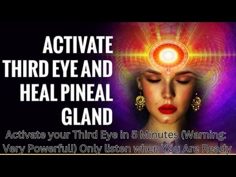 PINEAL GLAND Activation Frequency 936Hz: BINAURAL BEATS Meditation Music Third Eye Opening