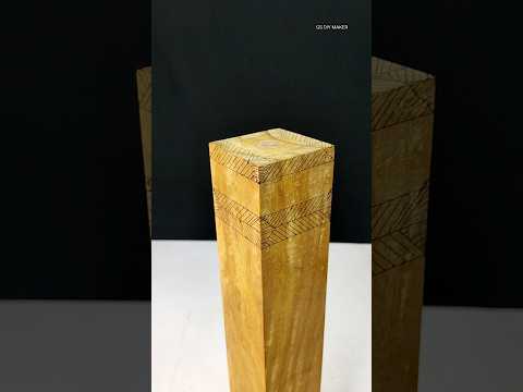 Make Simple Table Leg Design #woodworking #art #shorts